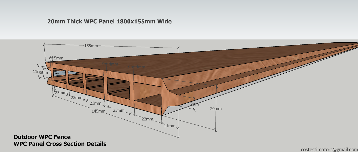 WPC Panel Cross Section Details_8